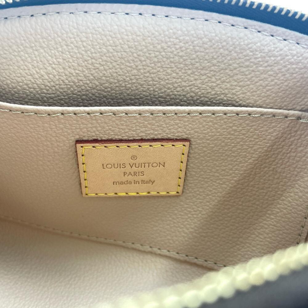 LOUIS VUITTON Authentic Brown Monogram Canvas Pochette Pouch - Picture 7 of 8